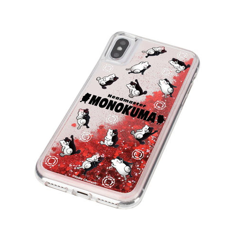 『ダンガンロンパ1・2 Reload』モノクマ グリッターiPhoneケース